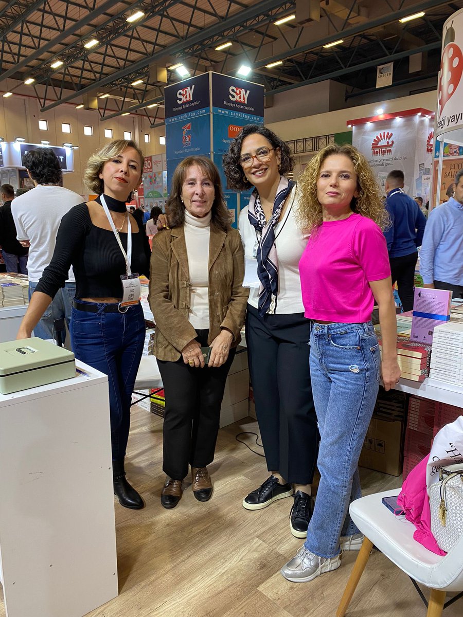 TÜYAP Kitap Fuarı başladı. Yazarlarımızla buluştuk. Bekleriz.