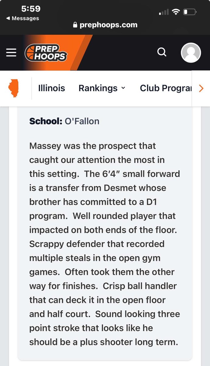 Thank You for the Write up <a href="/PrepHoopsIL/">Prep Hoops Illinois</a> <a href="/OTHSBoysHoops/">OTHS Boys Hoops</a>