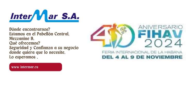 AIntermar's tweet photo. Llega @FIHAV2024, la gran feria de oportunidades de negocios que se realiza en nuestro país. Estaremos presente junto a las empresas del @CaudalGrupo en el Pabellón Central de ExpoCuba.
Visítenos. https://t.co/uOtXJLjsbk