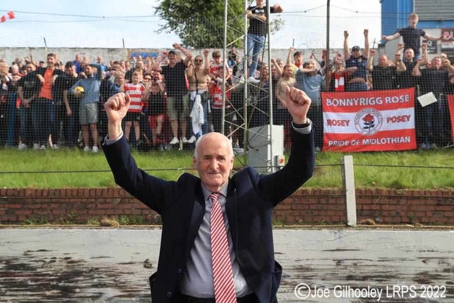 BonnyriggRose's tweet image. The club are devastated to announce the passing of Chairman Charlie Kirkwood late last night (Friday 1st November).
Our sincere condolences go to his wife Julie, children Kerry, Melanie and Kyle, step daughter Lisa, brother Jim, his grandchildren and the rest of his family,…