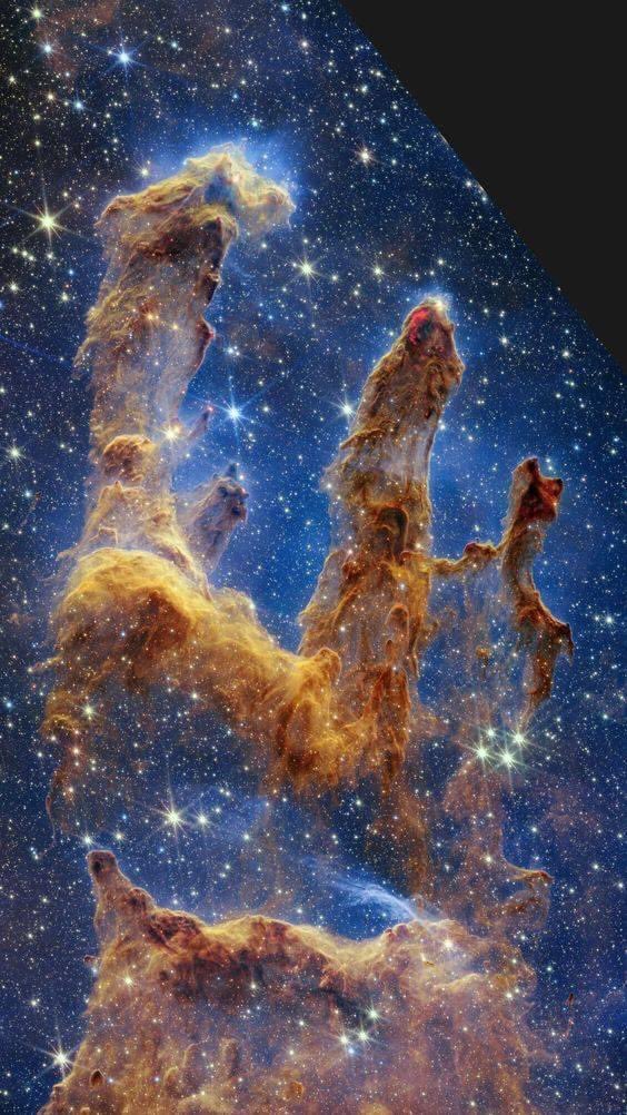 PetoBrandl's tweet photo. Will our descendants take a field trip to the Pillars of Creation? Who needs school when they can study space right on site! 🚀🌌 #RKLB #SPACEX #SpaceTourism #PillarsOfCreation #FutureFieldTrip https://t.co/6XWY8InNst