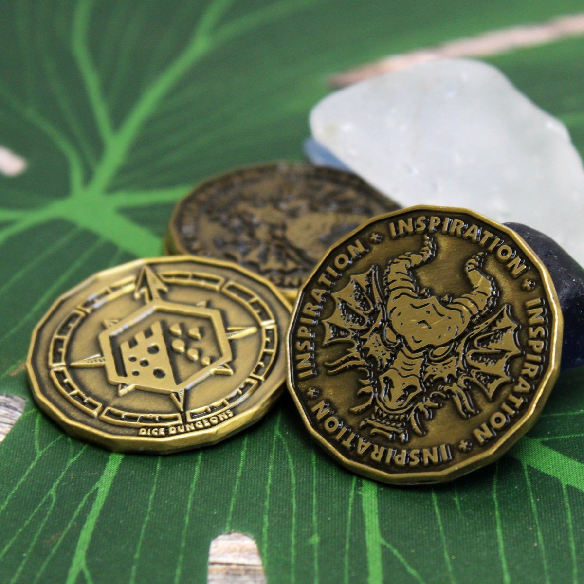 We're excited to announce another restock this week - Inspiration Tokens are back! These physical coins are perfect for keeping track of your heroic inspiration during Dungeons &amp; Dragons sessions. buff.ly/2JKr3f6