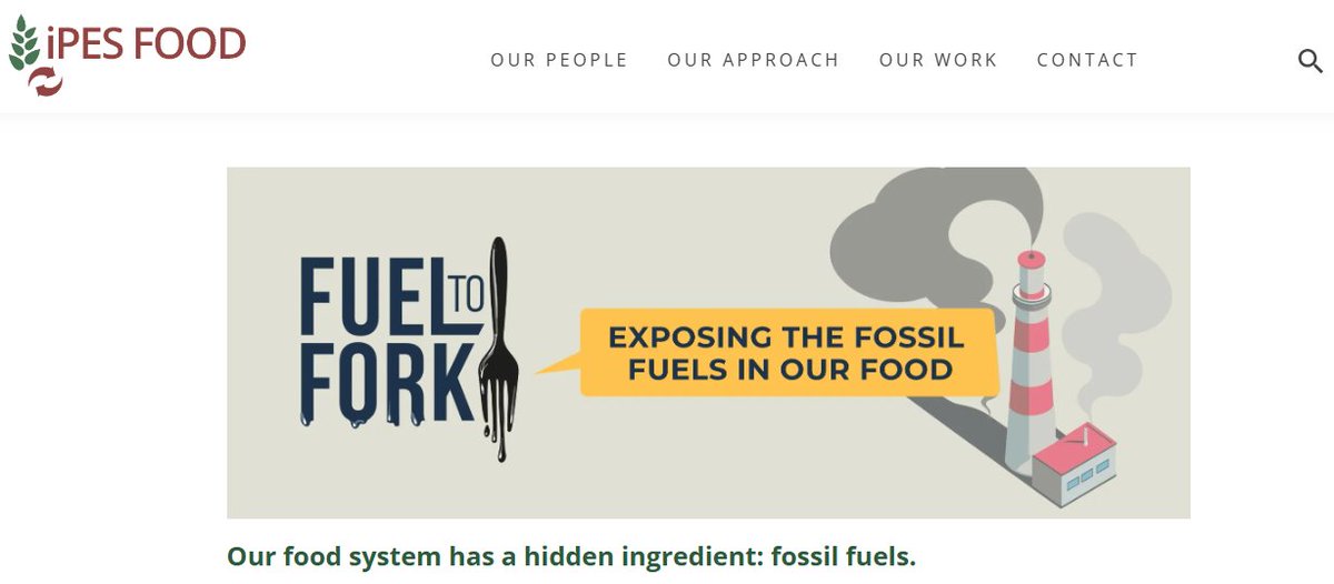 As we get into the biggest food holidays of the year, a new podcast explores the role of fossil fuels in the food we eat.

ipes-food.org/fuel-to-fork/