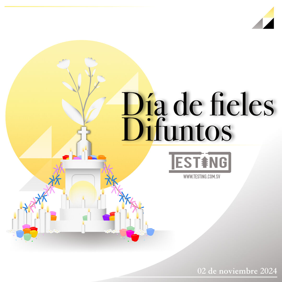 testingsv's tweet image. 🕯️✨ Recordamos con Amor y Gratitud ✨🕯️

Este 2 de noviembre, honramos a quienes ya no están físicamente con nosotros, pero permanecen en nuestros corazones. Que su recuerdo nos inspire y nos llene de paz en este Día de los Fieles Difuntos.

#testingsv #DíaDeLosFielesDifuntos