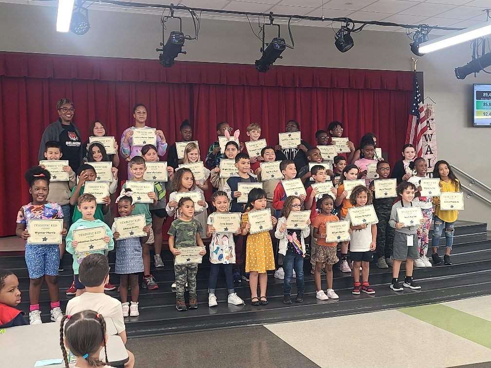 Congratulations to all October Terrific Tigers of Month!