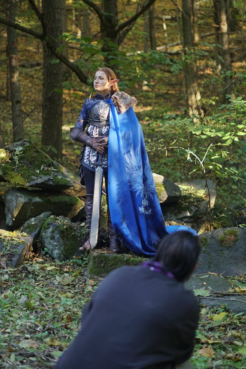 while I made a DA:Origins cosplay, DA: The Valiguert was already released ahah #DragonAgeVeilguard #dragonage #dragonageorigins #cosplay #GreyWarden