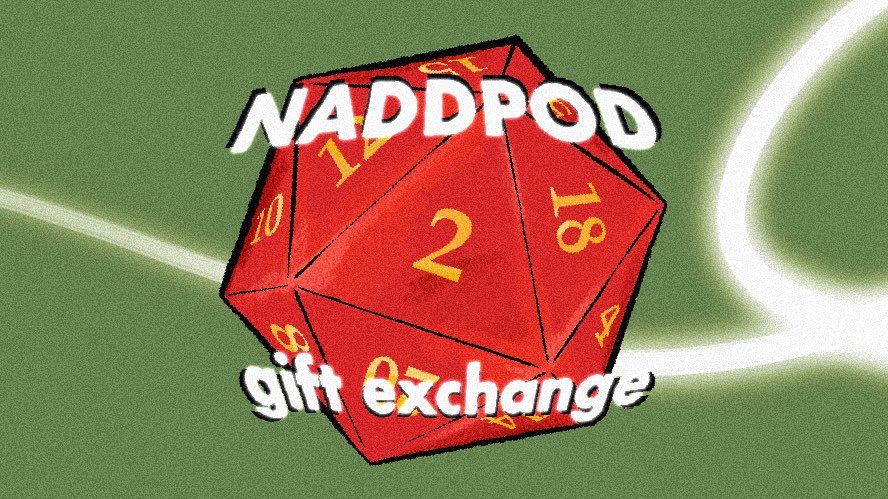 naddpodgifting's tweet photo. The NADDPOD Gift Exchange is back!!

This is a gift giving event where participants will be matched with other fans and create gifts for each other, sign up’s will be open until November 29th 🎁 #naddpod

More info: https://t.co/zaaXUBIJVe
Sign up’s: https://t.co/8gtUh6eHPN https://t.co/qb1O4zO5Bk