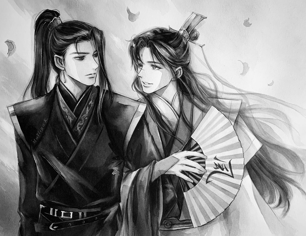 MulligaK_illust's tweet photo. น้องลม: แปลงร่างหญิงกันเถอะพี่หมิงอี๋!
หมิงอี๋: …

#tgcf #beefleaf #双玄 https://t.co/pG1xICJGxM