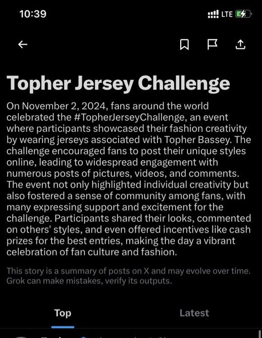 Queen070606's tweet photo. Who is the traffic light again?🚦
Who is the goat?   Goat pass goat
Who is the king of highlight again? 
Who is the baddest influencer?  
Is just one word; big Topher ☂️☂️☂️@TopherGuardians our presido

TOPHER JERSEY CHALLENGE 
WEAR TOPHER 

#TopherJerseyChallenge
#TopherBassey https://t.co/ndomvqkZhO