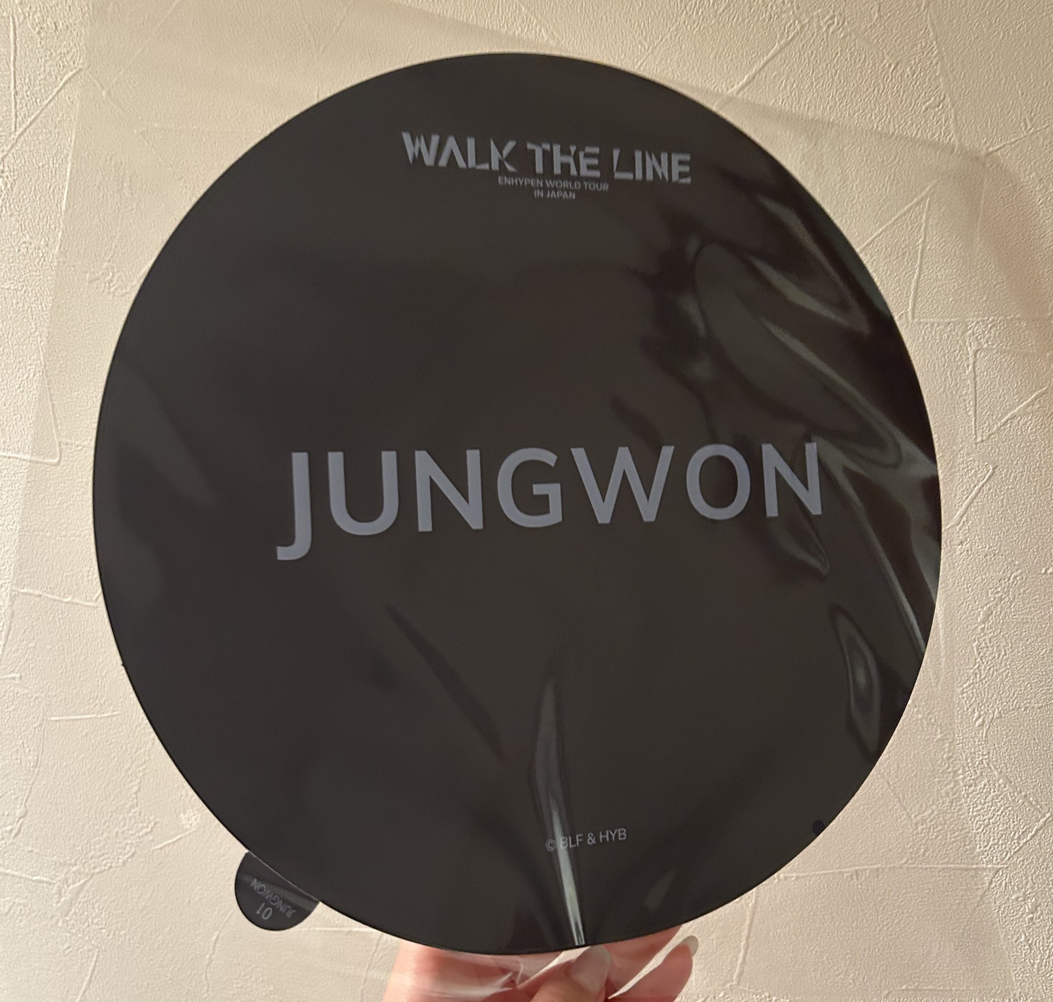 ヒスン enhypen エナプ うちわ WALK THE LINE(ENHYPEN ヒスン enhypen エナプ うちわ WALK THE LINE(ENHYPEN
