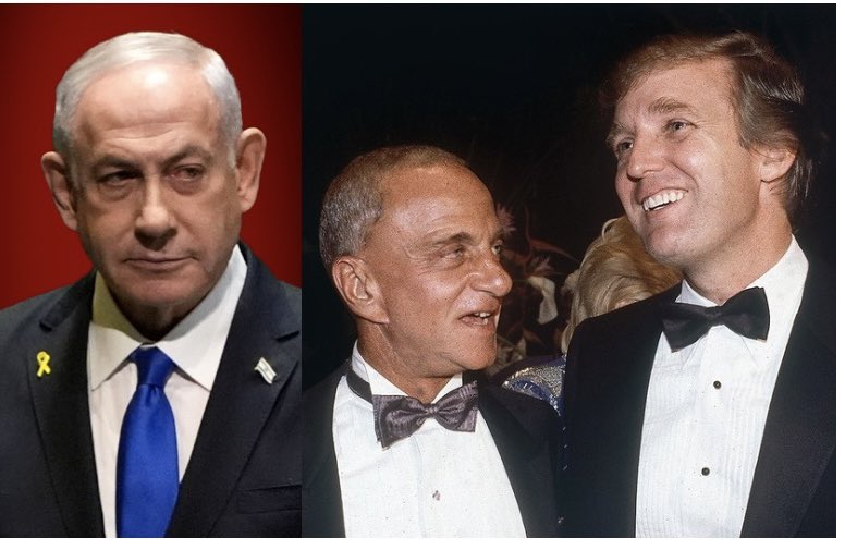 עו״ד המאפיה המושחת רוי כהן, הוא הקו המחבר בין הריקבון המוסרי של טראמפ לביבי.

שלושת הערכים של רוי כהן:
1. לתקוף, לתקוף, לתקוף.
2. אין אמת, ואין צדק. הכל זה נראטיב והכל כשר בשביל להשתלט על הנראטיב הקולקטיבי.
3. הערך החשוב ביותר - אף פעם, אבל אף פעם אל תודה בטעות או כישלון.