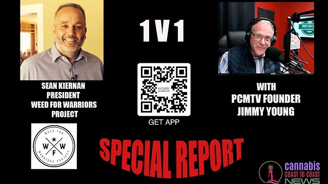 Weed for Warriors President Sean Kiernan on 1v1 with PCMTV Founder Jimmy Young buff.ly/4e9ArWf <a href="/CitizenGreenTV/">CGTV</a>  <a href="/WeedTalkNews/">Weed Talk</a>