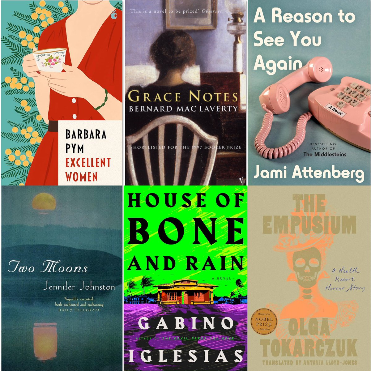 Favourite fiction from October (first reads only).