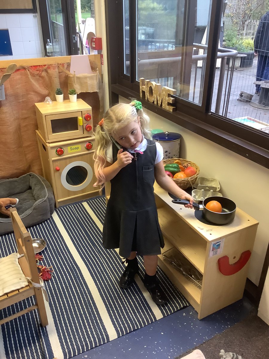 Mimicking everyday life - dramatic role play at its best! <a href="/TorrisholmeCPS/">Torrisholme Primary School</a> <a href="/DBESchoolAdvice/">DBE School Improvement</a> <a href="/JoPetersEYFS/">Jo Peters</a> <a href="/cosydirect/">Cosy Direct</a> <a href="/jcaeyfs/">JCAEYFS</a>