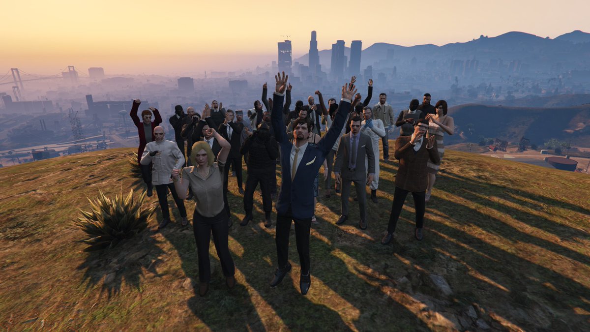 KnightHunter2xk's tweet photo. THAT'S A WRAP!
After 2 years of filming, principal photography on GRAND THEFT AUTO ASCENSION officially wrapped on the night of 1st November 2024! And with it, brings the end of shooting on the Agent 11 franchise.
🧵
#Ascension #Agent11 #GTAV #Machinima #Film #ThatsAWrap https://t.co/nPvcB9HVpV