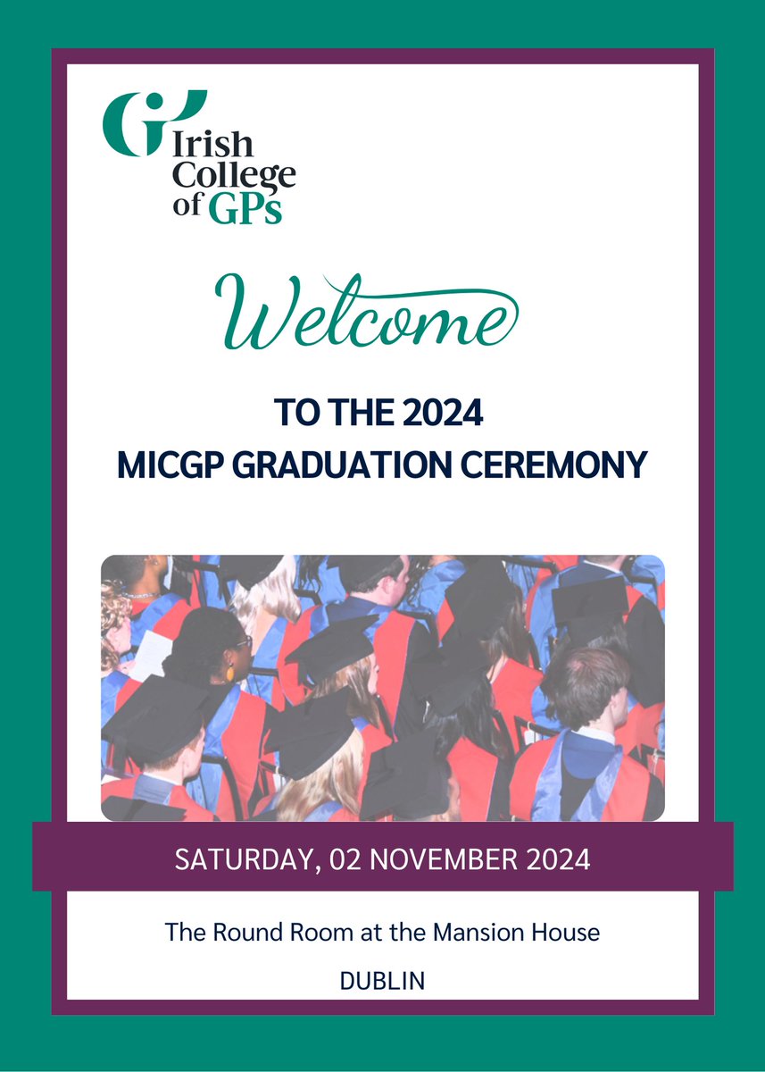 ICGPnews's tweet photo. Today we have a record 170 GPs graduating to an exciting career in general practice, and we are welcoming their 375 guests to the Mansion House this afternoon.
For those who can't attend do watch the livestream here, starting at 13.45pm. #MICGPgraduation
https://t.co/zg4qcHsnbT https://t.co/zRSG882n5J