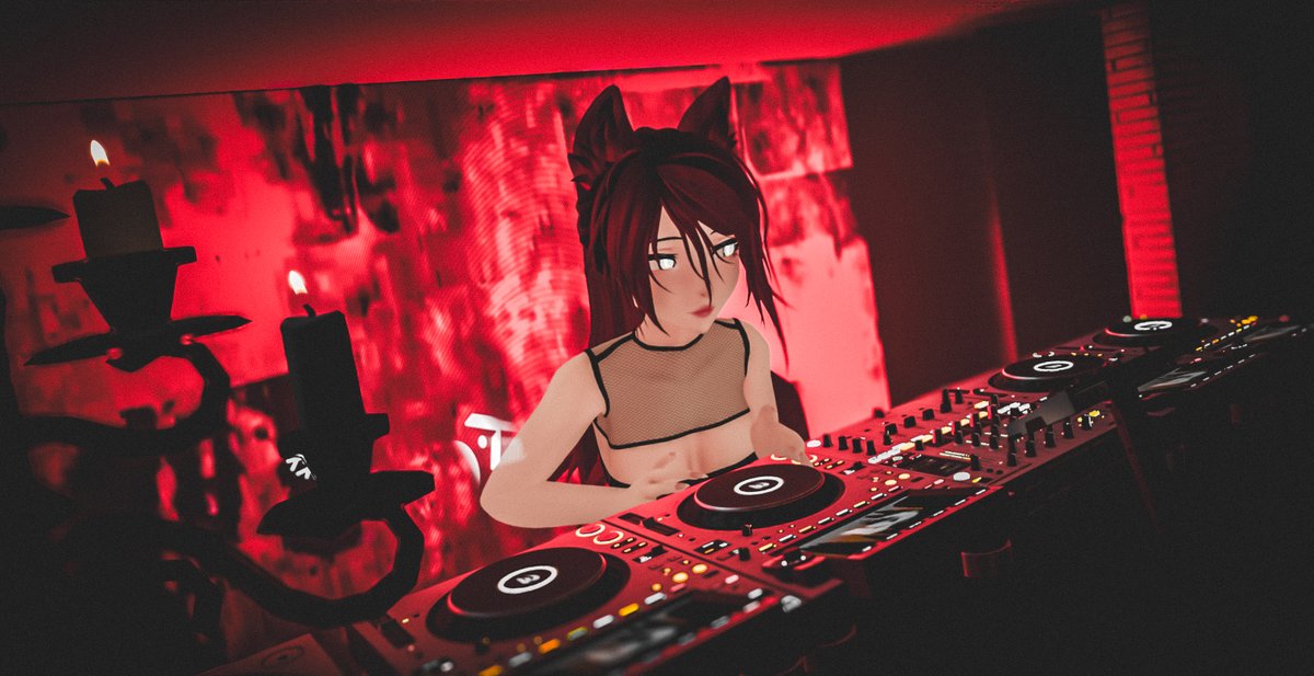 Shots from Mansion on halloween
Thank ya Mansion and Performers for the great night  🎃
x.com/MansionVR/stat…
DJs I could snag (sorry grim -_-)
#Halloween #VRChatPhotos #VRChat #VirtualPhotography