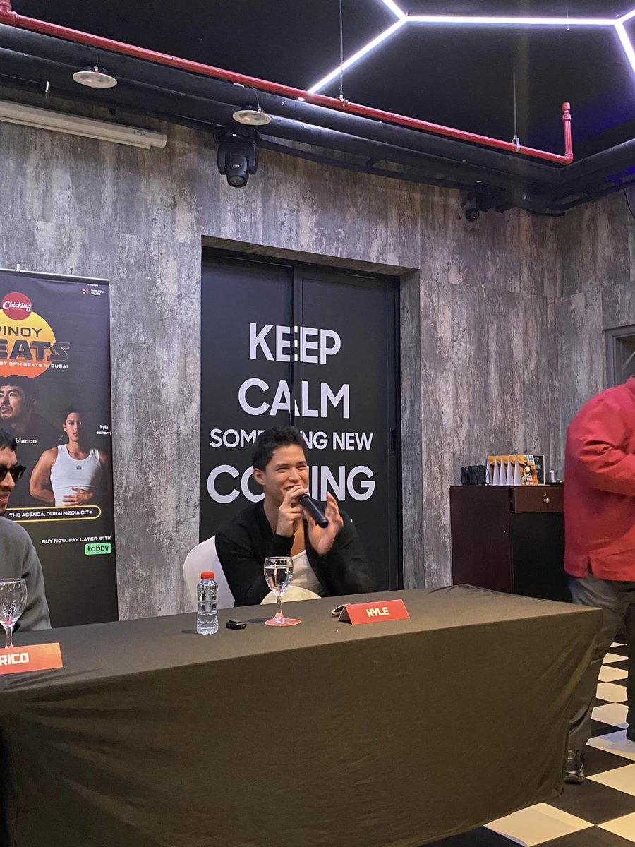 FilipinoTimes's tweet image. ICYMI: Rico Blanco, Juan Karlos, and Kyle Echarri are now here in Dubai for the Pinoy Beats DXB!
The three singers will be singing live at The Agenda, Dubai on 3 Nov (Sun). Doors will open at 5 p.m. and the event will start at 6 p.m.

#JuanKarlos #KyleEcharri #RicoBlanco