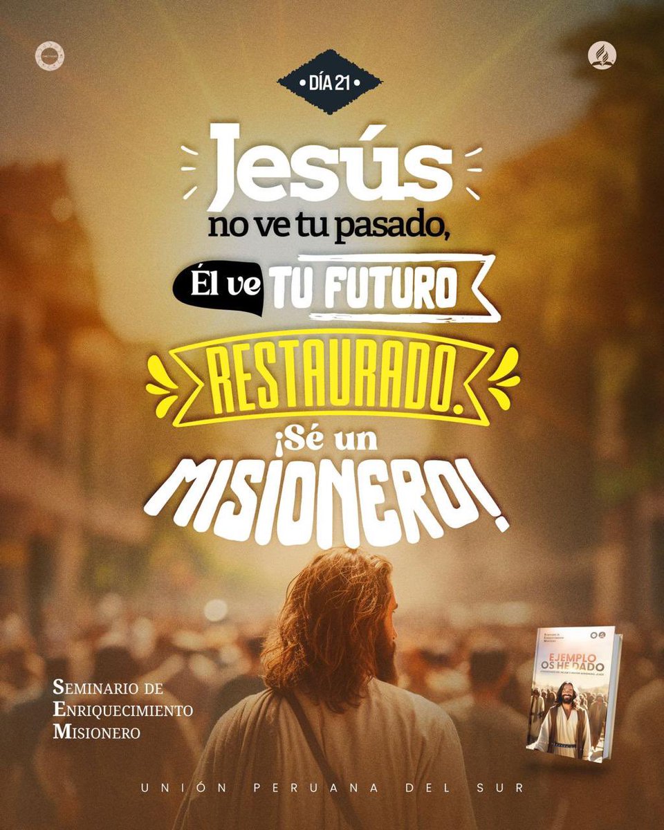 HeyssenCordero's tweet photo. #SEM2024

DÍA 21 - “DONDEQUIERA QUE SE PREDIQUE ESTE EVANGELIO”

La historia de María Magdalena nos recuerda que el evangelio transforma vidas, y su testimonio perdura dondequiera que se predique. 

#Proyecto100
#EjemploOsHeDado

Vamos juntos y #CONECTADOS para hacer DISCÍPULOS🔌 https://t.co/bqK1hv95Yz