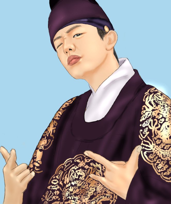 ファイテン✊🏻

#유아인
#ユアイン
#yooahin
#嚴弘植 
#hongsick
#FANART