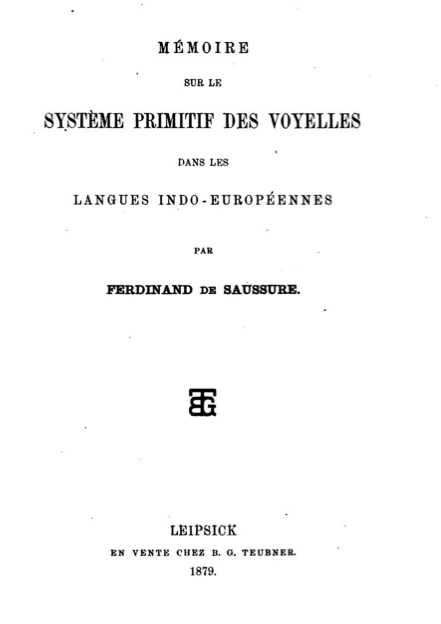 #OTD 167 years ago, Ferdinand de Saussure (1857-1913) was born 🎉 A pre-eminent figure of modern linguistics. Indo-Europeanist, author of the so-called Laryngeal Theory, but also an influential semiotician and a pioneer of structuralist thinking.

#LinguisticBirthdays #Histlx