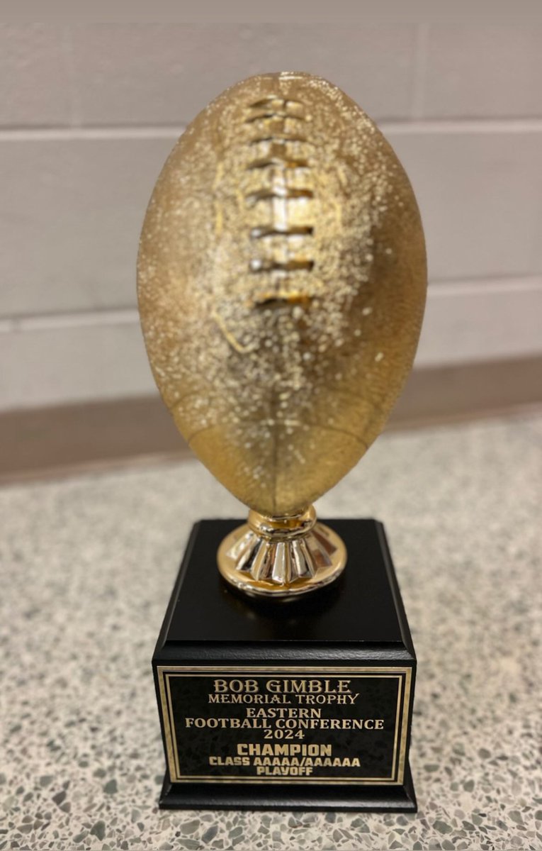 2024 5A/6A Eastern Conference Champions! 

Cam Small (2TDs) and Mike Miller (1 TD) led the way on the ground behind the effort of the O-Line. 

Defense came up big all night long. First shutout since 2013! 

Community of Winners! #GoMuhls