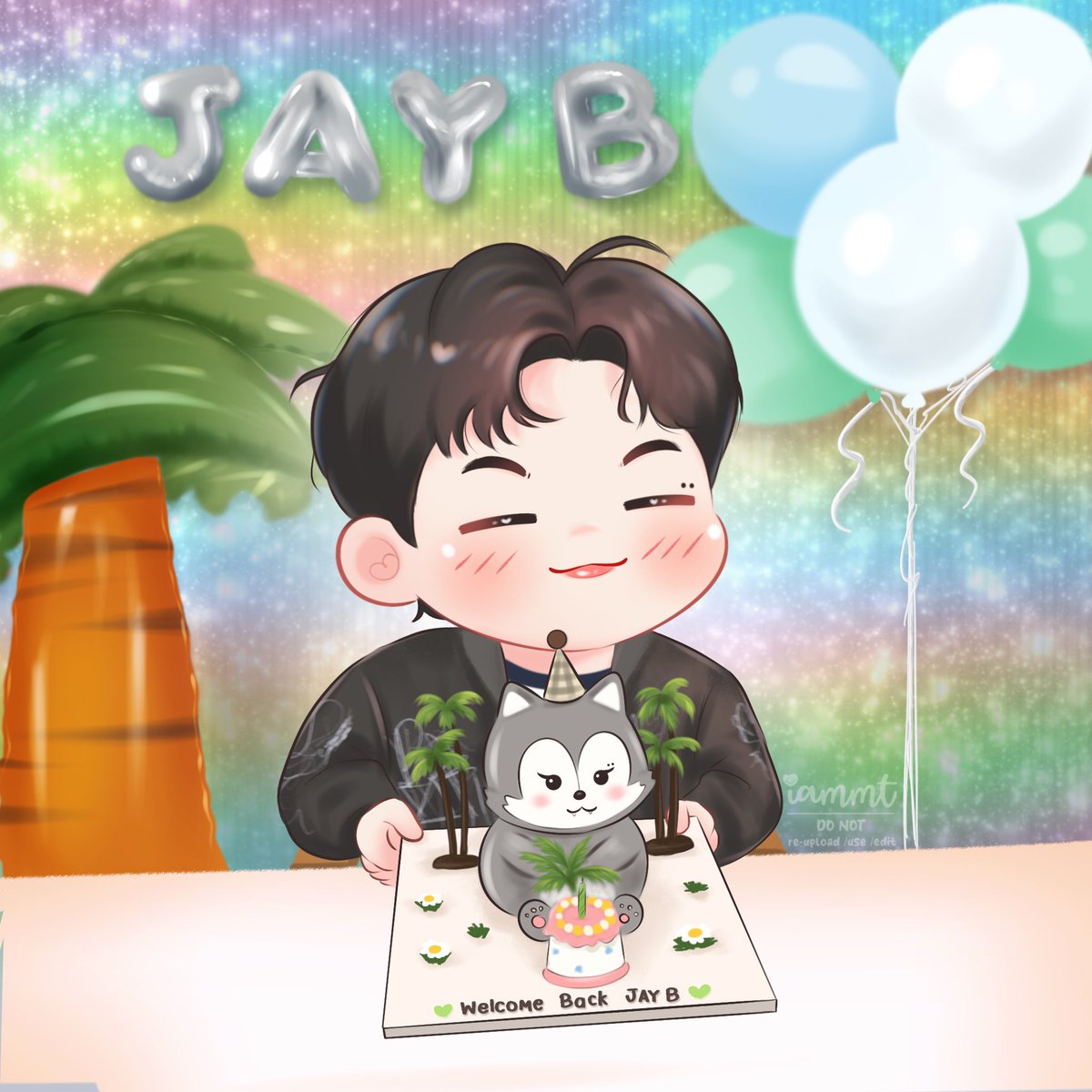 iammt_'s tweet photo. 💙🎉 #WelcomeHomeJAYB 

@jaybnow_hr #JAYB https://t.co/o6KGCJAHDK
