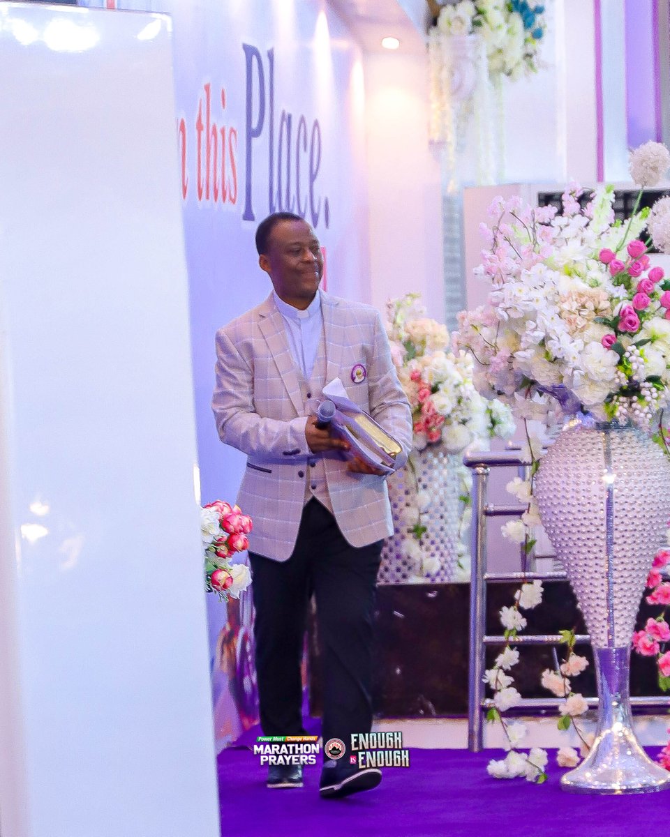 MFMWorldwide's tweet photo. Prayer is backed up by the word of God and His word from the throne of grace was shared by God's General, Dr. D.K Olukoya. Hearts were prepared to receive more from heaven as we fired on in the marathon prayer service.
#EnoughIsEnough
#NovemberPMCH
#PowerMustChangeHands
#MFMWorldWide