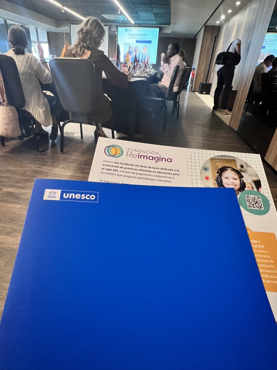 Ministros de L.A, con organismos de cooperación y org de la Soc Civil, hacen seguimiento a compromisos para lograr el #ODS4 
Hay que agilizar el camino e invertir más. La colaboración inter sectorial y mecanismos innovadores de implementación son claves <a href="/Reimagina_org/">Fundacion Reimagina</a>
