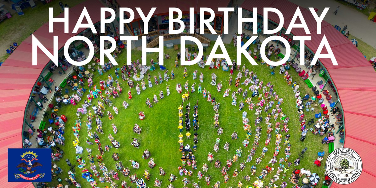 Happy 135th Birthday North Dakota!