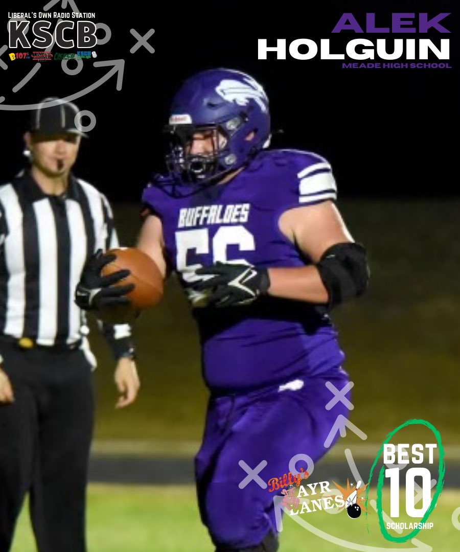 Meade’s Alek Holguin wins Billy’s 10 Best Scholarship!