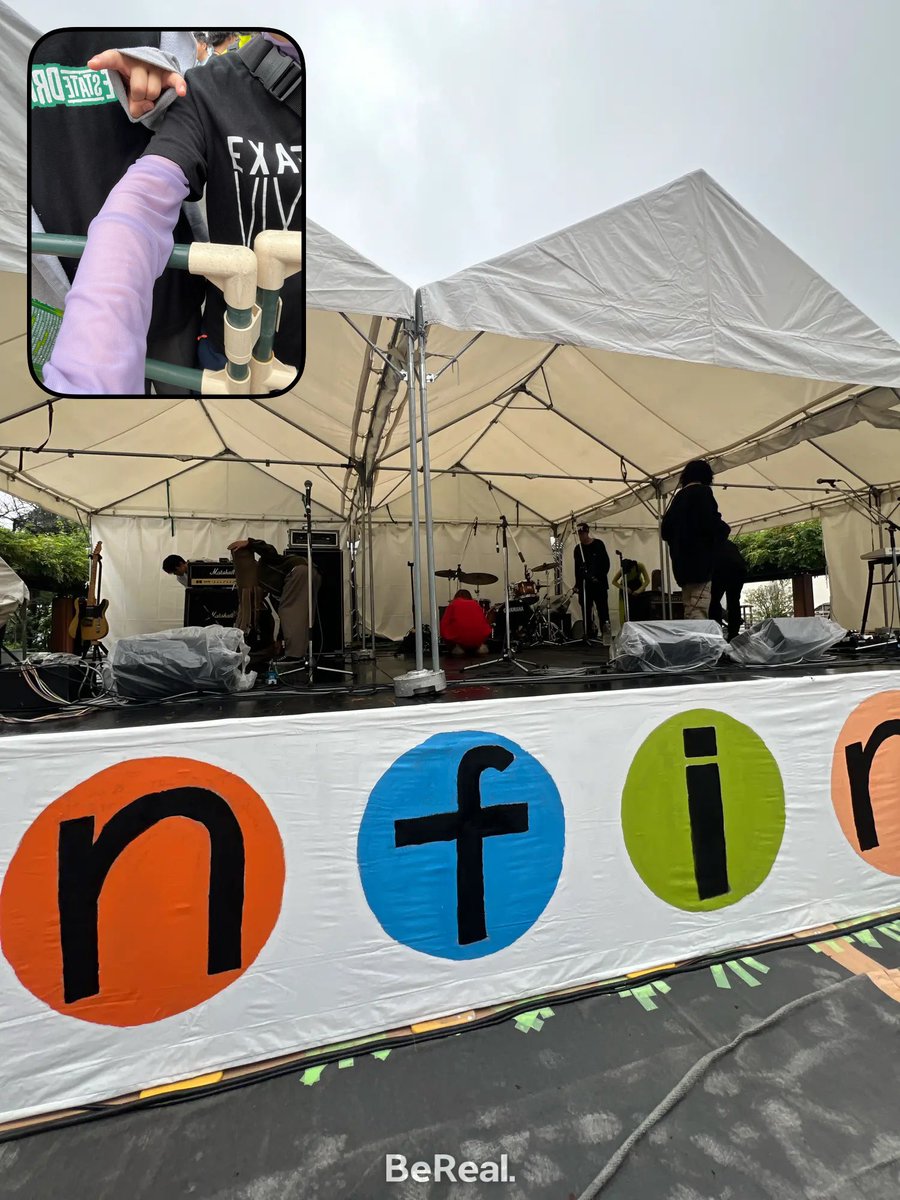 うちの学祭に〜BACK LIFT！！！
田植えフェス並みの大雨でも楽しかった〜名城卒なの知らなかったです😂