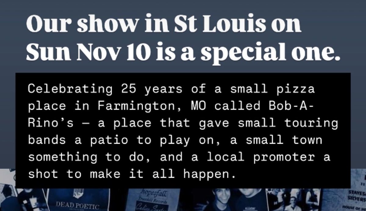 MrMarkDRose's tweet image. St Louis: Sun Nov 10 @offbroadwaystl 

Get tickets: ticketweb.com/event/spitalfi…
