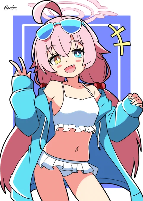 #ブルアカ #BlueArchive ホシノ おじさん すき(ダブルミーニング) 