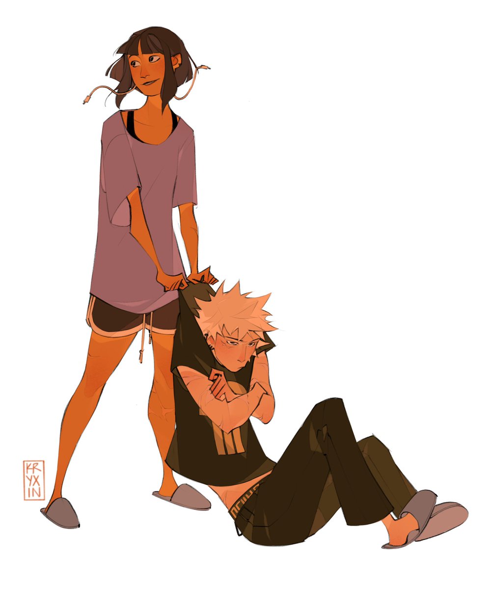 kryx1n's tweet image. They’re best friends #KatsukiBakugo #kyoukajirou #mha