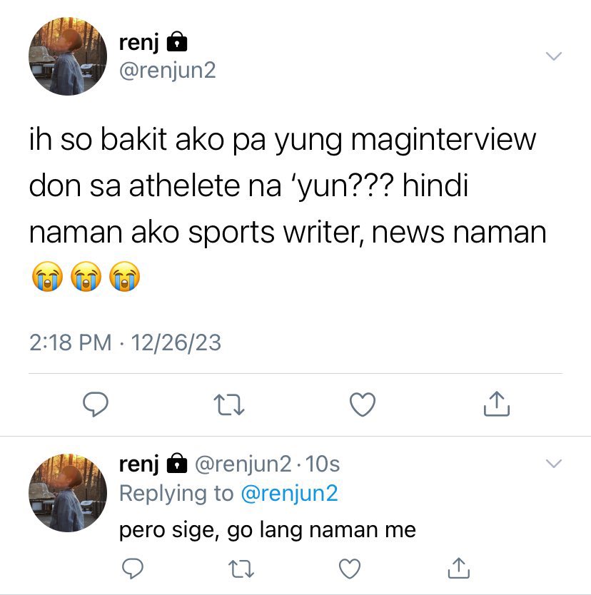 torpe, 

a #renmin/#jaemren filo au

isang kilalang student athlete na may crush sa isang acad achiever? mukhang magsisimula ang lahat dahil sa interview