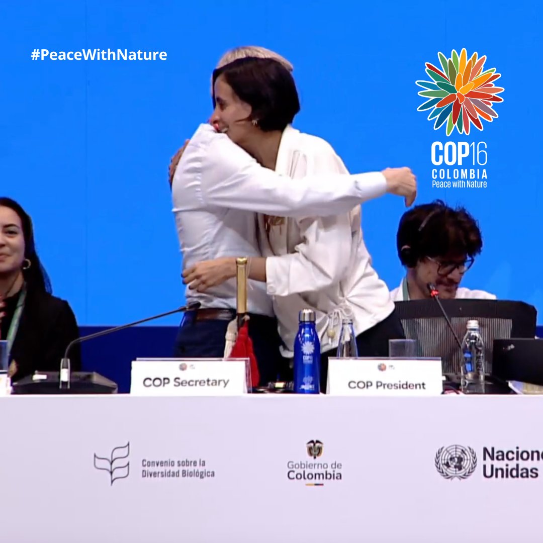 📣 Breaking: DSI (digital sequencing information) text ADOPTED

✅ Agreement on fair and equitable benefits from use of digital sequencing information on genetic resources

🎥 LIVE: webtv.un.org/en/asset/k15/k…