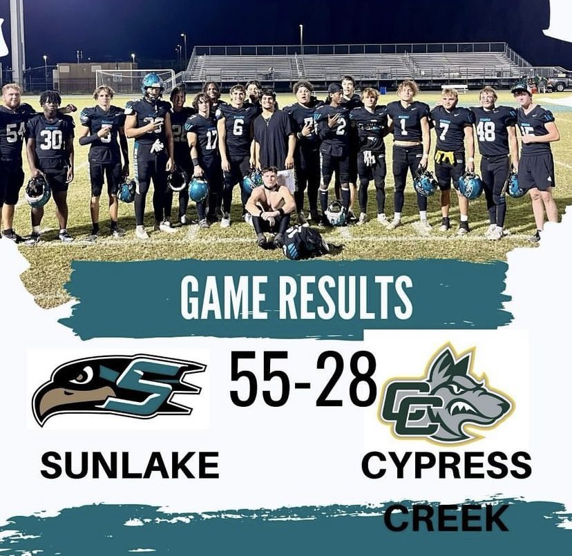 Awesome TEAM win last night!!! Very happy for our seniors as it was Senior Night and their last home game!!!