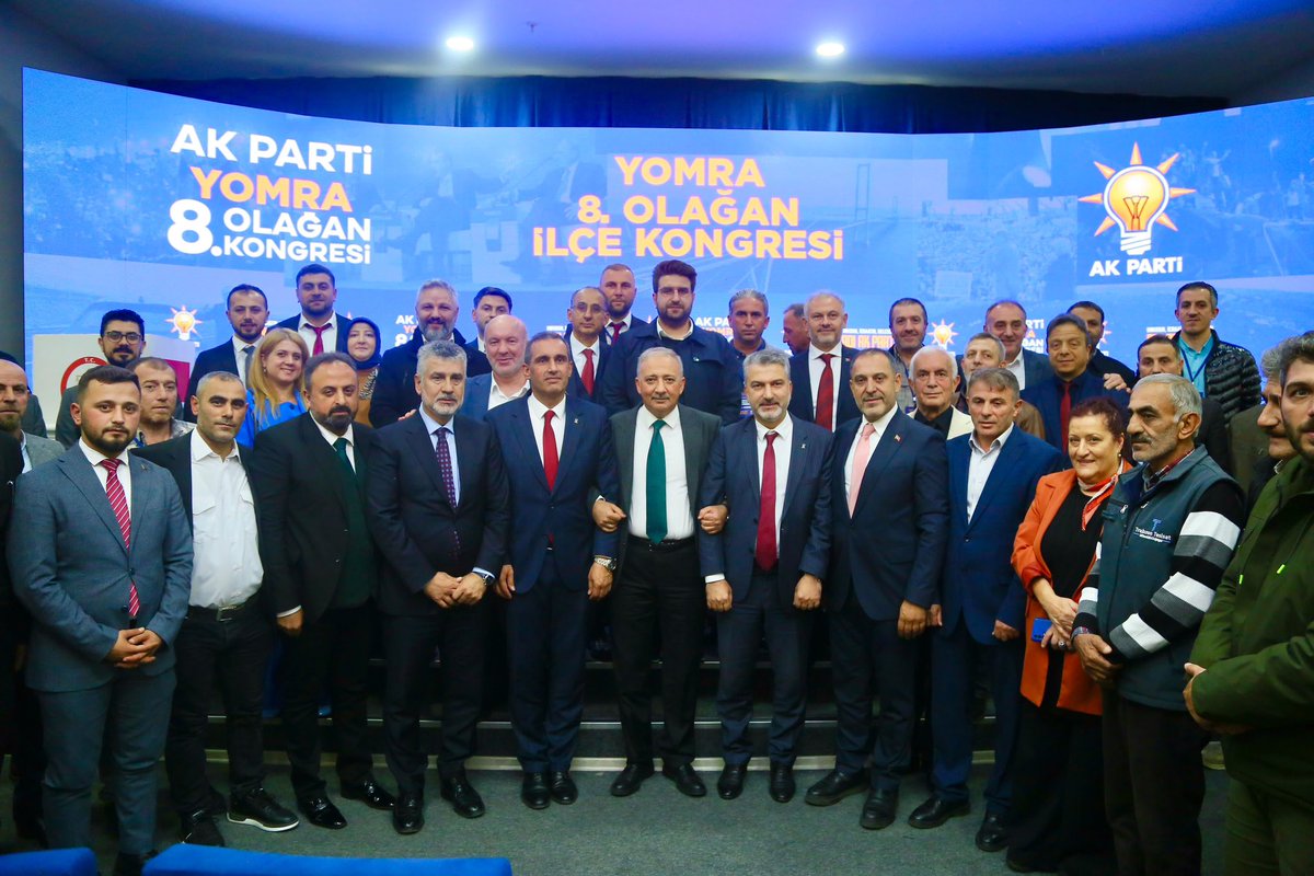 📍Yomra 

AK Parti Trabzon Koordinatörü Muğla Milletvekilimiz Kadem Mete’nin divan başkanlığında 8. Olağan Yomra İlçe Kongremizi gerçekleştirdik. 

Güven tazeleyerek yeniden başkan seçilen Aydoğan İskender ve yönetimini tebrik eder başarılar dilerim.
