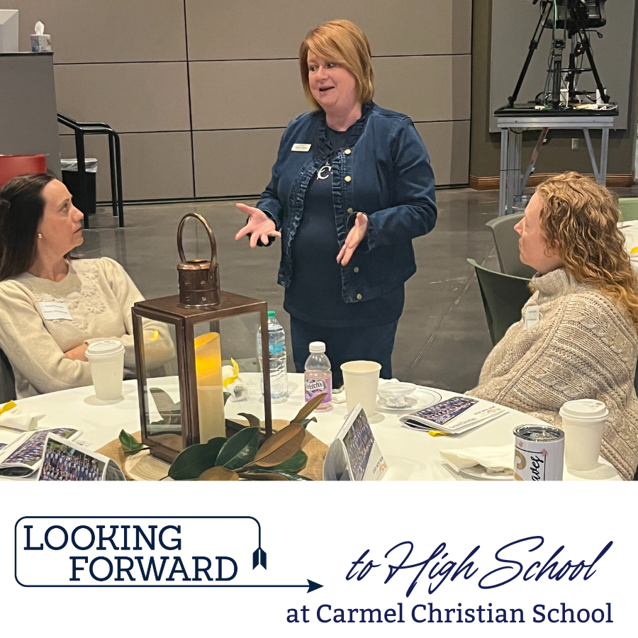 CarmelCougars's tweet photo. Friday we welcomed our 8th-grade families to learn about the high school experience at CCS from a HS parent and student. Principal Nelson shared the value of partnering with families throughout the high school journey. #ccshs #ccsvalues-parnteredwithfamilies https://t.co/WxJiIdfsRH