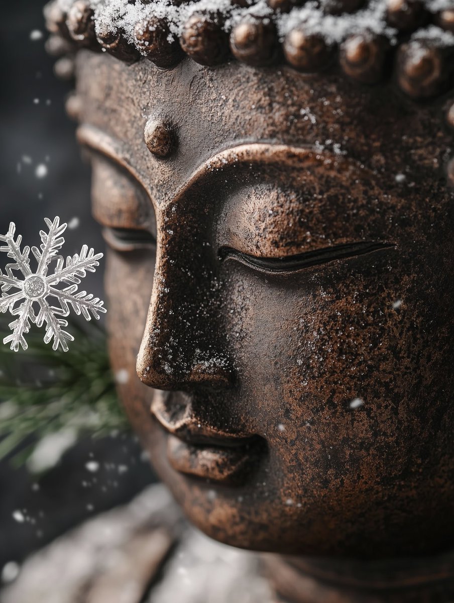 The Heart Sutra: Bridging the Gaps That Divide Humanity ☸️

Dear Friends, When we hold a snowflake in our hand, we feel that it's unique and intricate. Yet, the moment we try to grasp it tightly, it melts away. The Heart Sutra, one of Buddhism's most intense and deep teachings,