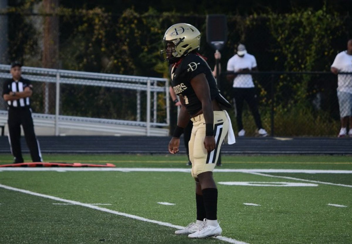 Pigskin Pete (@pigskinwnsp) on Twitter photo Last night Davidson Sr. RB E.J. Harrison was named the <a href="/BryantBank/">Bryant Bank</a> Player of the Week!
Harrison rushed 21 times for 231 yards and 5 touchdowns as the Warriors converted a 23-yard FG with 25 seconds remaining to defeat B.C. Rain 44-42.
Congrats E.J.!
<a href="/TheDWarriors/">Davidson Warrior Football π</a> <a href="/ScottRTodd/">Scott Todd</a> Last night Davidson Sr. RB E.J. Harrison was named the <a href="/BryantBank/">Bryant Bank</a> Player of the Week!
Harrison rushed 21 times for 231 yards and 5 touchdowns as the Warriors converted a 23-yard FG with 25 seconds remaining to defeat B.C. Rain 44-42.
Congrats E.J.!
<a href="/TheDWarriors/">Davidson Warrior Football π</a> <a href="/ScottRTodd/">Scott Todd</a>