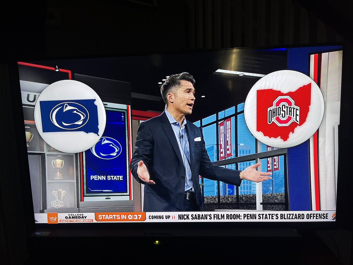 Hey, <a href="/espn/">ESPN</a> Penn State is not in South Dakota #geographyfail #psufootball #psu #pennstate #weare
