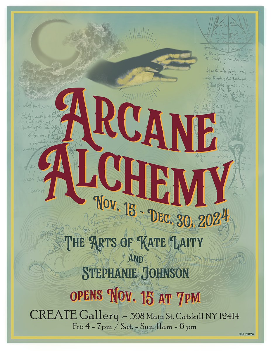 Getting giddy with excitement and yet there is still so much to do! #ArcaneAlchemy