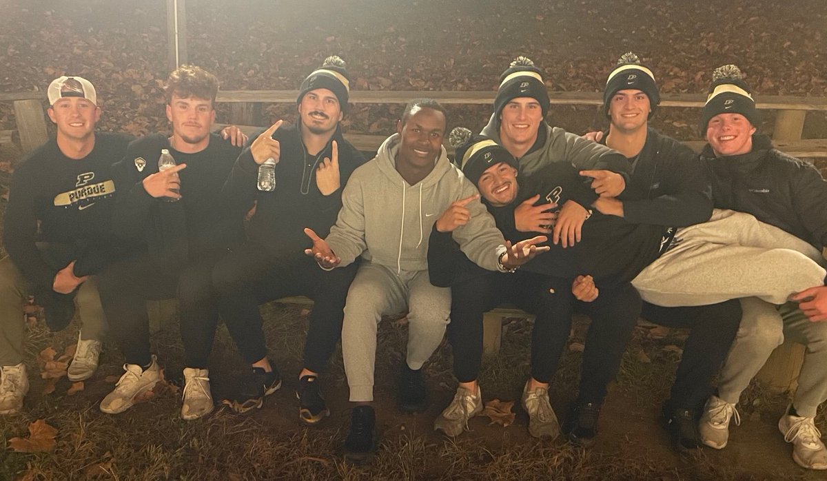 Purdue Baseball (@purduebaseball) on Twitter photo .<a href="/averycook21/">Avery Cook</a> captained his squad to a victory in the scavenger hunt at Friday’s annual team retreat. Saturday, look for us at Ross-Ade as the Team of the Game. #BoilerUp 🚂 ⚾️
<a href="/isaacmilburn4/">Isaacmilburn</a> <a href="/KaleWemer/">Kale Wemer</a> <a href="/Brandon_Rogers8/">..8</a> <a href="/DecelloSergio/">Sergio DeCello</a> <a href="/MatthewTarr7/">Matthew Tarr</a> <a href="/GavinBeuter/">Gavin Beuter</a> <a href="/matthewtotts07/">Matthew Totten</a> .<a href="/averycook21/">Avery Cook</a> captained his squad to a victory in the scavenger hunt at Friday’s annual team retreat. Saturday, look for us at Ross-Ade as the Team of the Game. #BoilerUp 🚂 ⚾️
<a href="/isaacmilburn4/">Isaacmilburn</a> <a href="/KaleWemer/">Kale Wemer</a> <a href="/Brandon_Rogers8/">..8</a> <a href="/DecelloSergio/">Sergio DeCello</a> <a href="/MatthewTarr7/">Matthew Tarr</a> <a href="/GavinBeuter/">Gavin Beuter</a> <a href="/matthewtotts07/">Matthew Totten</a>