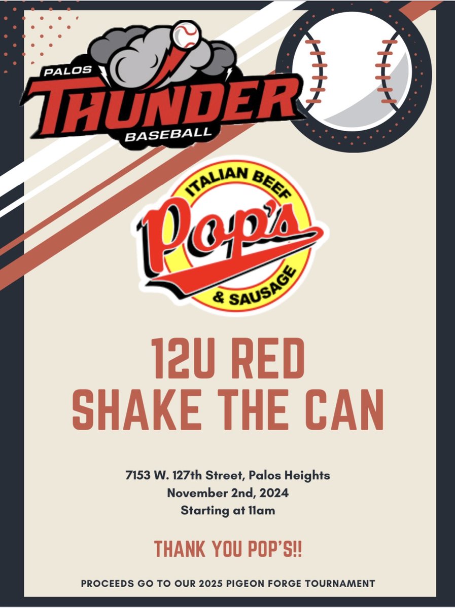 Palos Baseball Organization tweet media