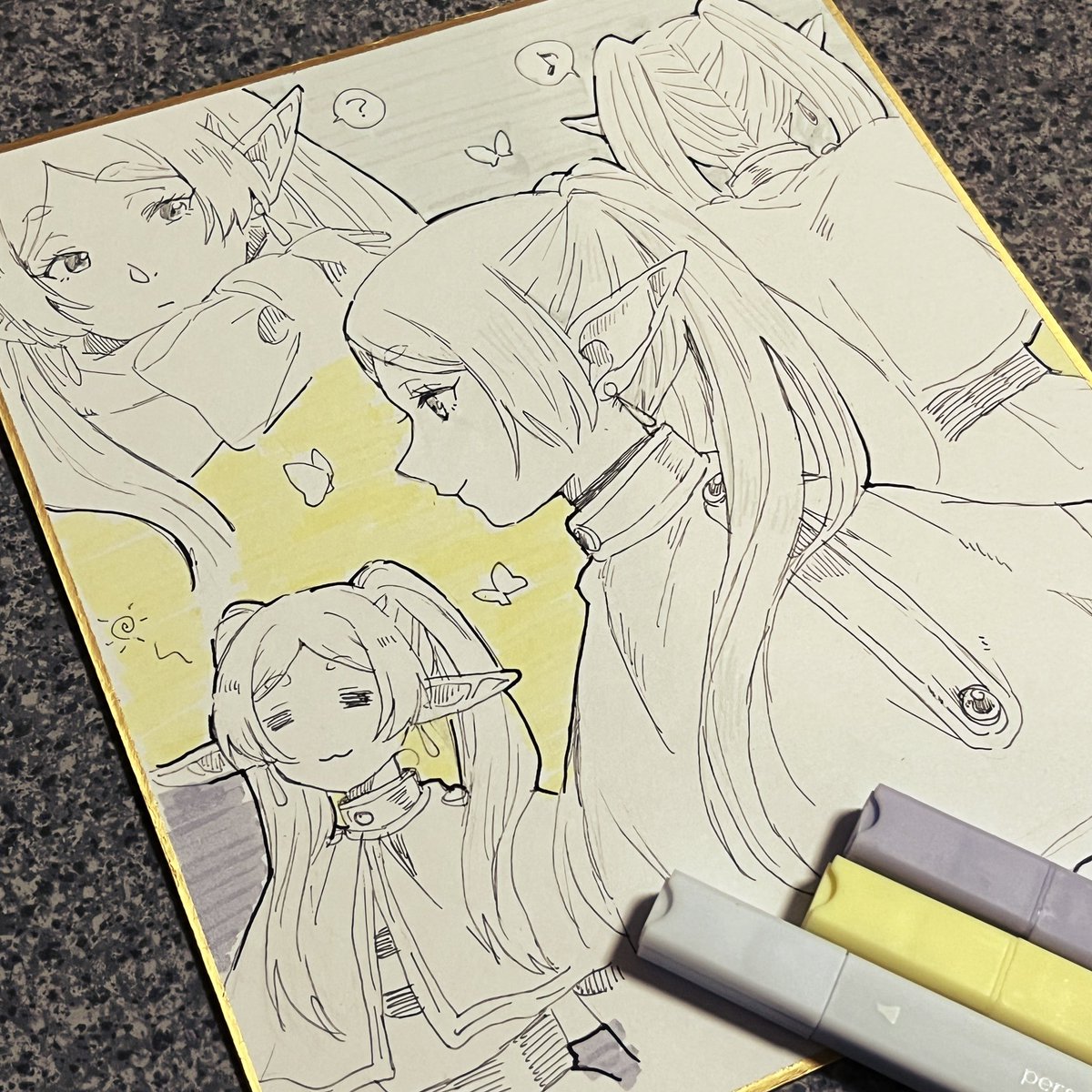 フリーレン 「お礼に描かせてもらったふりーれん!」|マリア🐣のイラスト