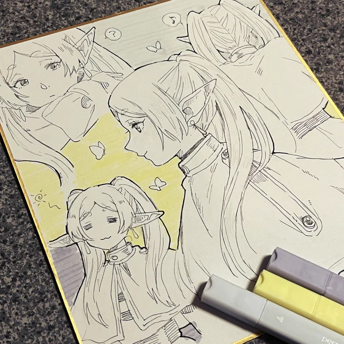 お礼に描かせてもらったふりーれん!