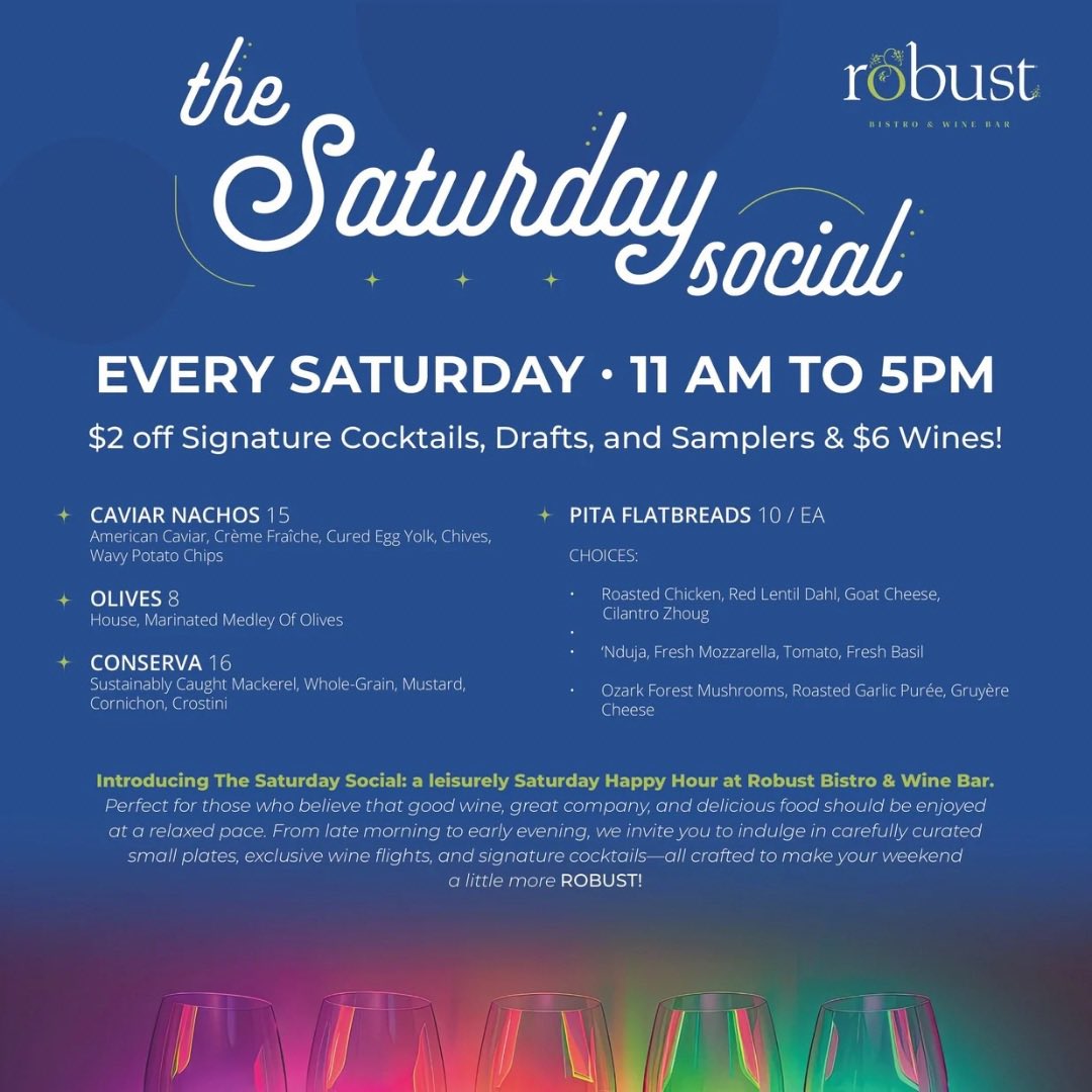 ✨TODAY✨

Cassoulet Toulouse 

➕

Saturday Social 

#TheRobustLife