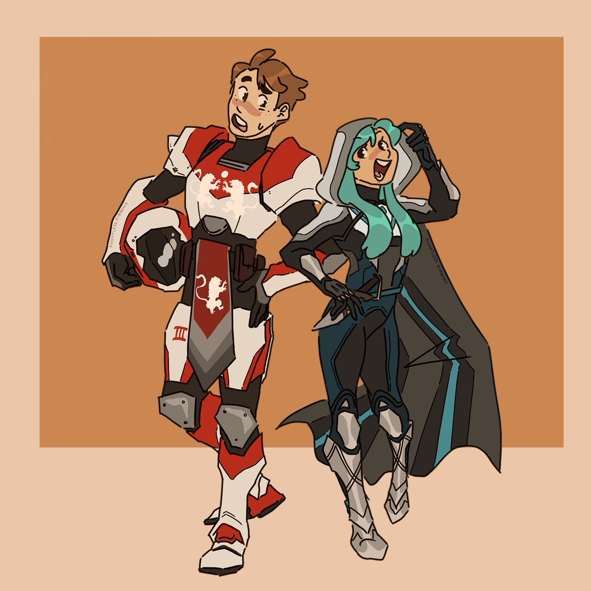 rick_rom8's tweet photo. "New Legends Will Rise" Hilda and david as a hunter and titan.
#hilda #david #hildatheseries
#hildaxdavid #Destiny2art
Artwork done by flighless.ribbons https://t.co/OVosycJGga https://t.co/uSpd5gr9BF